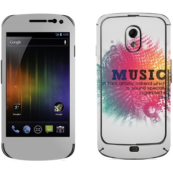   « Music   »   Samsung Galaxy Nexus