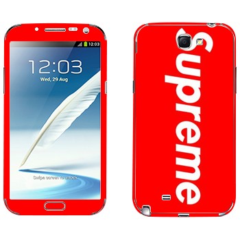   «Supreme   »   Samsung Galaxy Note 2