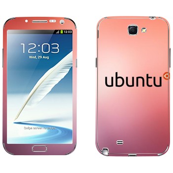   «Ubuntu»   Samsung Galaxy Note 2