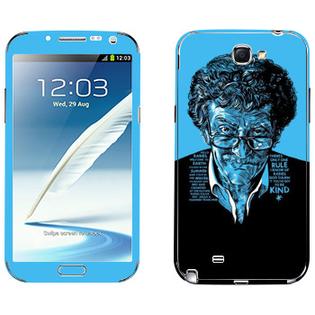   «Kurt Vonnegut : Got to be kind»   Samsung Galaxy Note 2