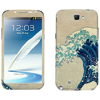   «The Great Wave off Kanagawa - by Hokusai»   Samsung Galaxy Note 2