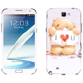   «  - I love You»   Samsung Galaxy Note 2