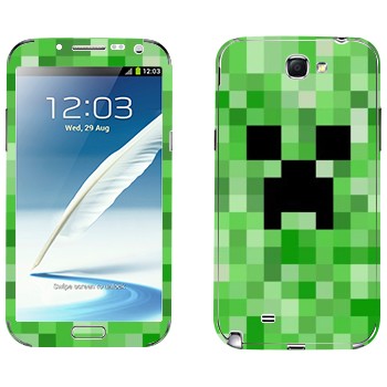   «Creeper face - Minecraft»   Samsung Galaxy Note 2