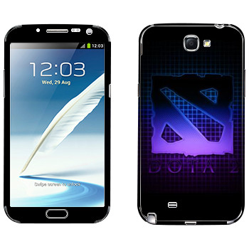   «Dota violet logo»   Samsung Galaxy Note 2