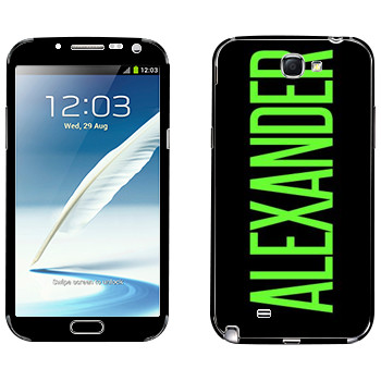   «Alexander»   Samsung Galaxy Note 2