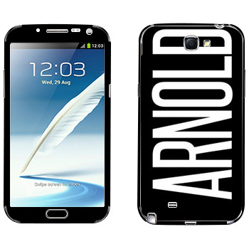   «Arnold»   Samsung Galaxy Note 2