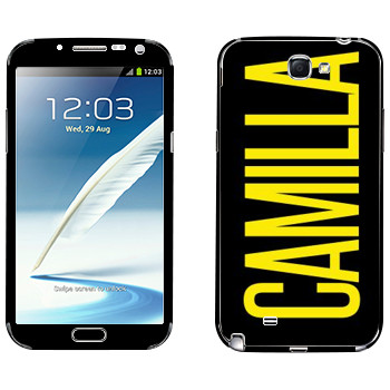   «Camilla»   Samsung Galaxy Note 2