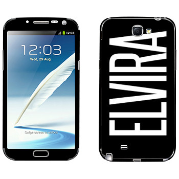   «Elvira»   Samsung Galaxy Note 2