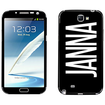   «Janna»   Samsung Galaxy Note 2