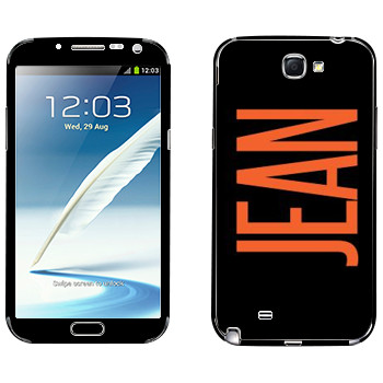   «Jean»   Samsung Galaxy Note 2