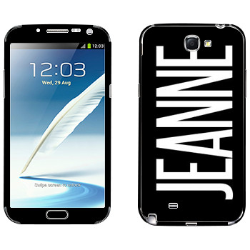   «Jeanne»   Samsung Galaxy Note 2