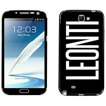   «Leonti»   Samsung Galaxy Note 2