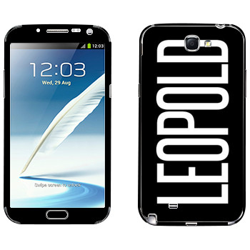   «Leopold»   Samsung Galaxy Note 2