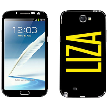   «Liza»   Samsung Galaxy Note 2