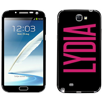   «Lydia»   Samsung Galaxy Note 2