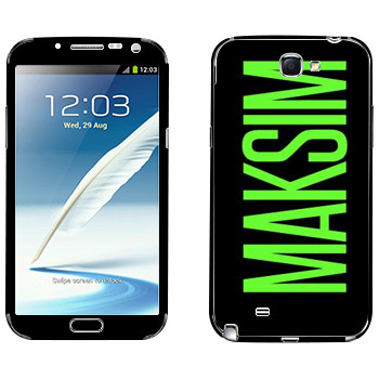   «Maksim»   Samsung Galaxy Note 2