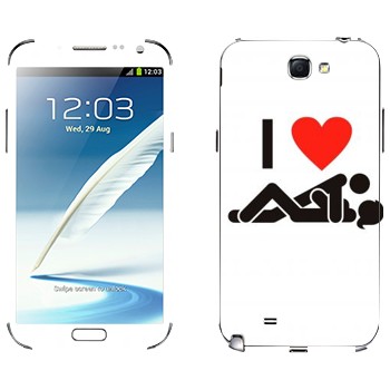   « I love sex»   Samsung Galaxy Note 2