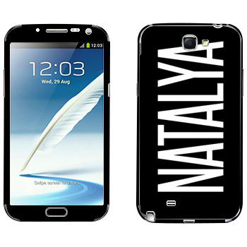  «Natalya»   Samsung Galaxy Note 2