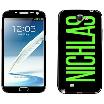   «Nichlas»   Samsung Galaxy Note 2