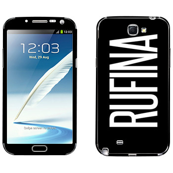   «Rufina»   Samsung Galaxy Note 2