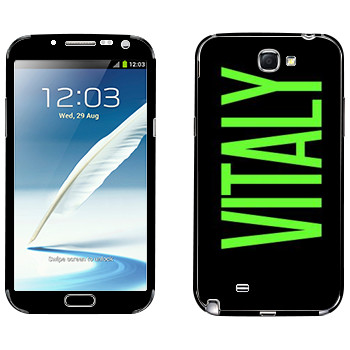   «Vitaly»   Samsung Galaxy Note 2