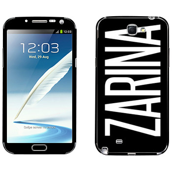   «Zarina»   Samsung Galaxy Note 2