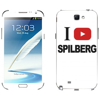   «I love Spilberg»   Samsung Galaxy Note 2
