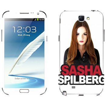   «Sasha Spilberg»   Samsung Galaxy Note 2