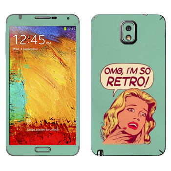   «OMG I'm So retro»   Samsung Galaxy Note 3