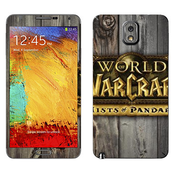   «World of Warcraft : Mists Pandaria »   Samsung Galaxy Note 3