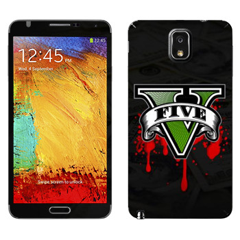   «GTA 5 - logo blood»   Samsung Galaxy Note 3