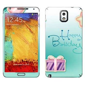   «Happy birthday»   Samsung Galaxy Note 3