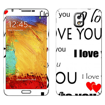   «I Love You -   »   Samsung Galaxy Note 3