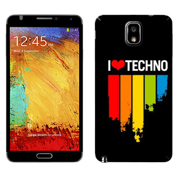   «I love techno»   Samsung Galaxy Note 3