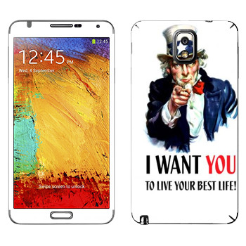   « : I want you!»   Samsung Galaxy Note 3