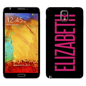   «Elizabeth»   Samsung Galaxy Note 3