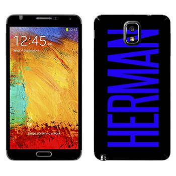  «Herman»   Samsung Galaxy Note 3