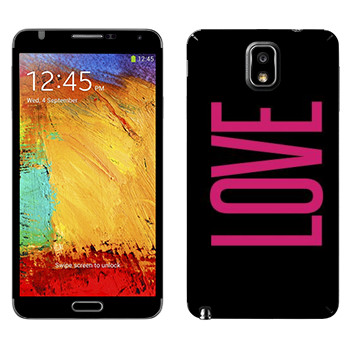   «Love»   Samsung Galaxy Note 3