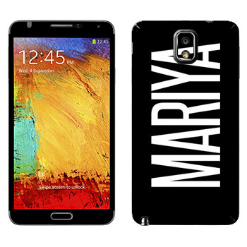   «Mariya»   Samsung Galaxy Note 3