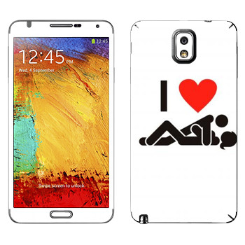   « I love sex»   Samsung Galaxy Note 3