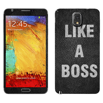   « Like A Boss»   Samsung Galaxy Note 3