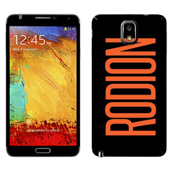   «Rodion»   Samsung Galaxy Note 3