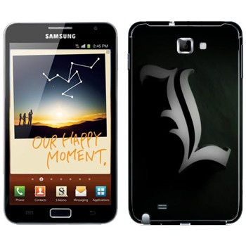   «Death Note - L»   Samsung Galaxy Note