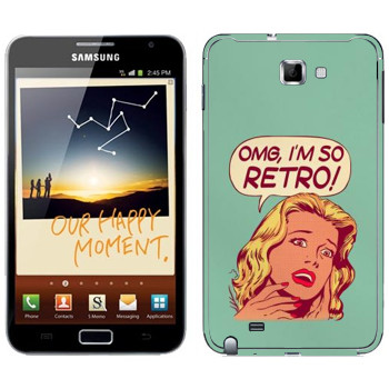   «OMG I'm So retro»   Samsung Galaxy Note