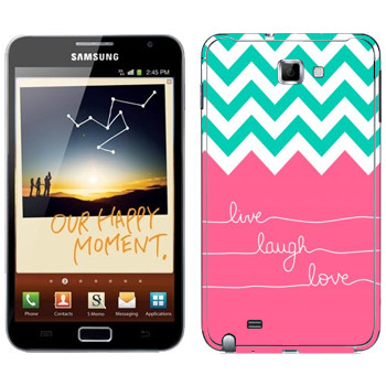   «Live Laugh Love»   Samsung Galaxy Note