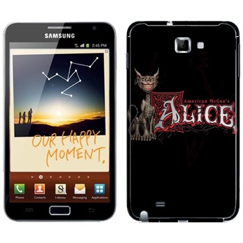   «  - American McGees Alice»   Samsung Galaxy Note