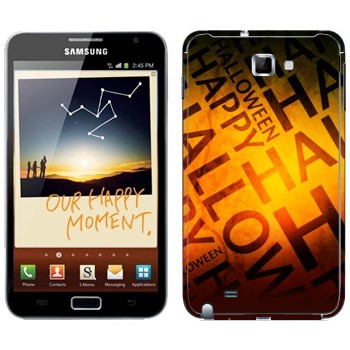   «Happy Hallowenn »   Samsung Galaxy Note