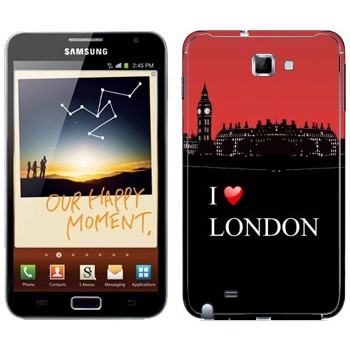   «I love London»   Samsung Galaxy Note