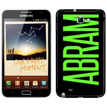   «Abram»   Samsung Galaxy Note