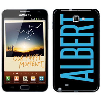   «Albert»   Samsung Galaxy Note